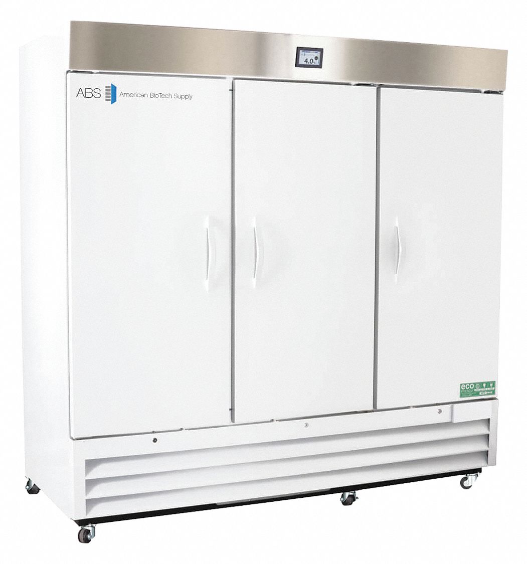 Refrigerator: 72 cu ft, Upright, 1°C to 10°C, 34 in Overall Dp, Swing Solid
