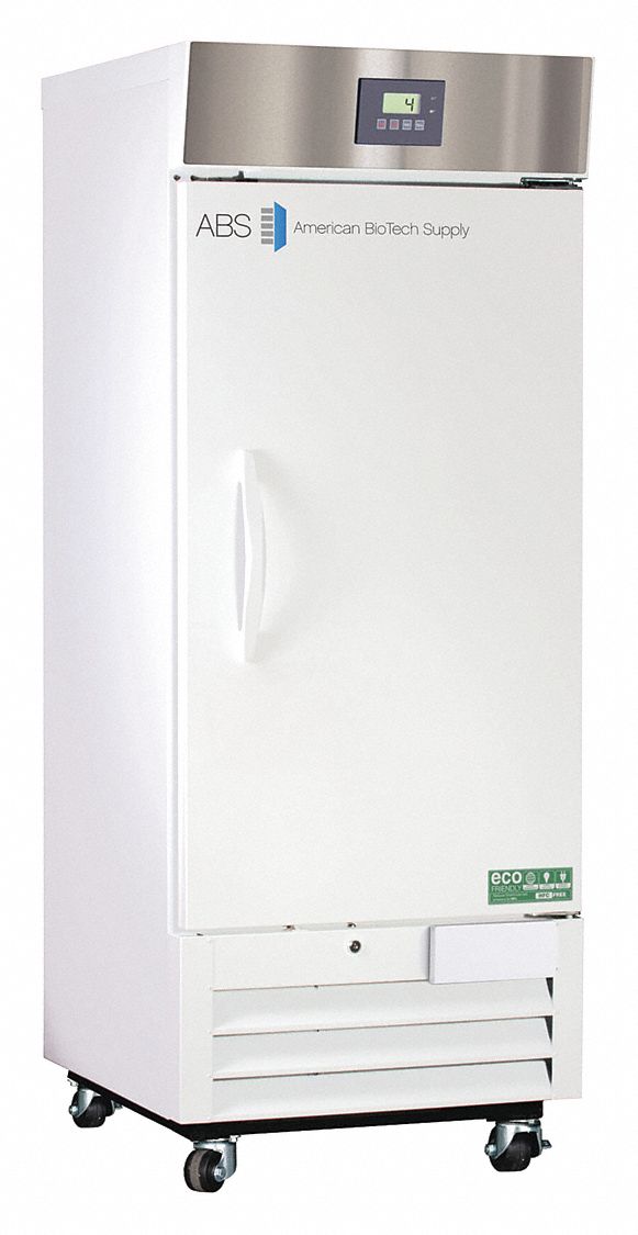 Refrigerator: 12 cu ft, Upright, 1°C to 10°C, 29 3/4 in Overall Dp, 1 Doors