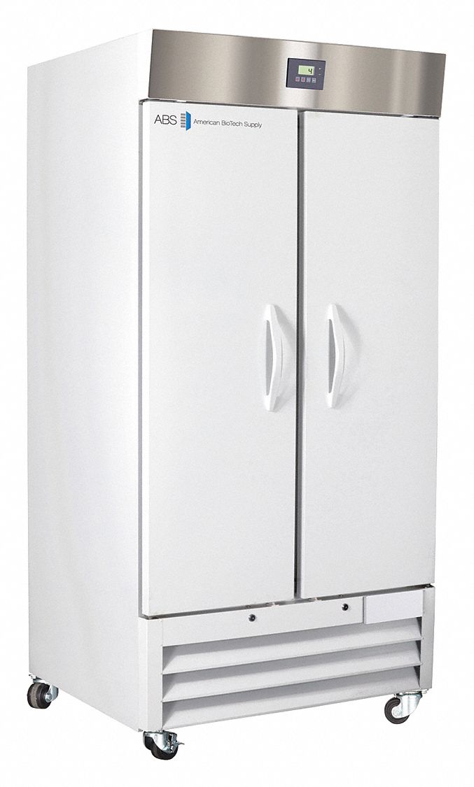 Refrigerator: 36 cu ft, Upright, 1°C to 10°C, 34 3/4 in Overall Dp, 2 Doors