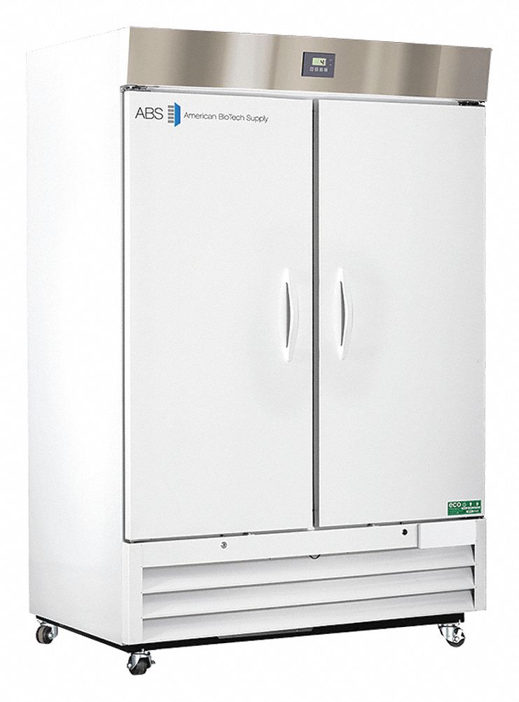Refrigerator: 49 cu ft, Upright, 1°C to 10°C, 34 3/4 in Overall Dp, 2 Doors