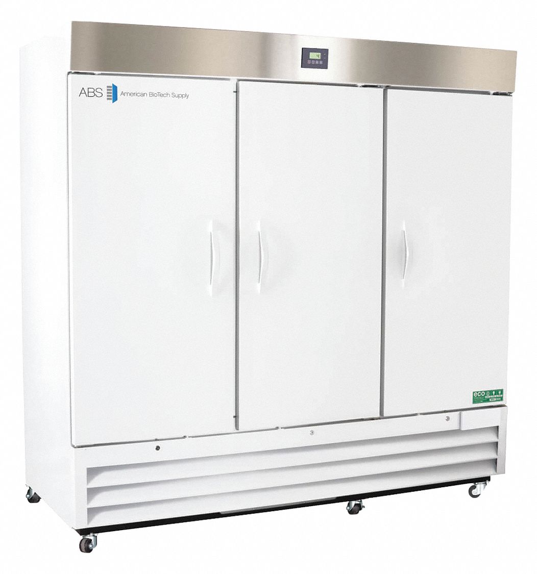 Refrigerator: 72 cu ft, Upright, 1°C to 10°C, 34 in Overall Dp, Swing Solid