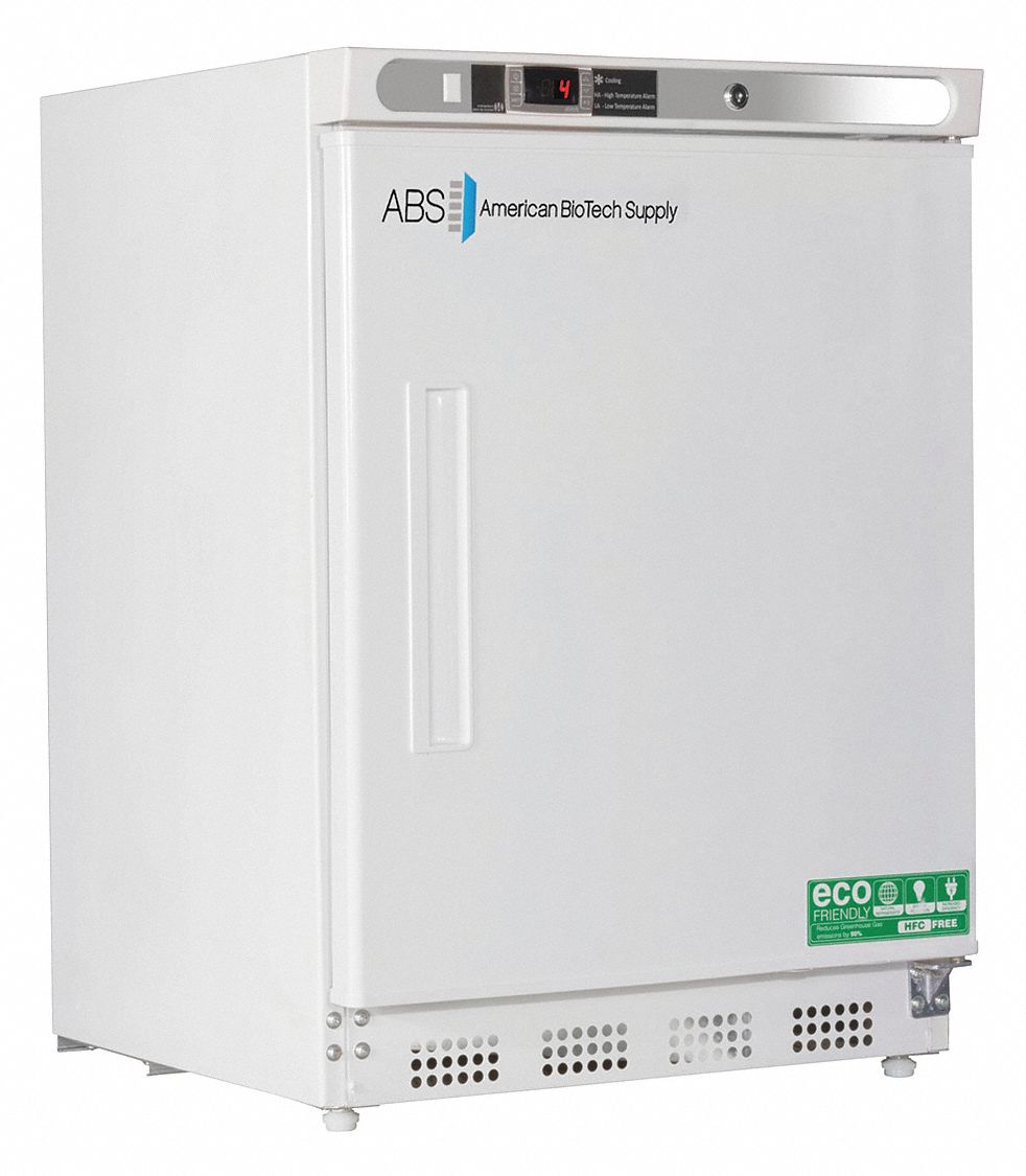 Lab Refrigerator: 5.2 cu ft, Undercounter, 1°C to 10°C, 24 in Overall Dp
