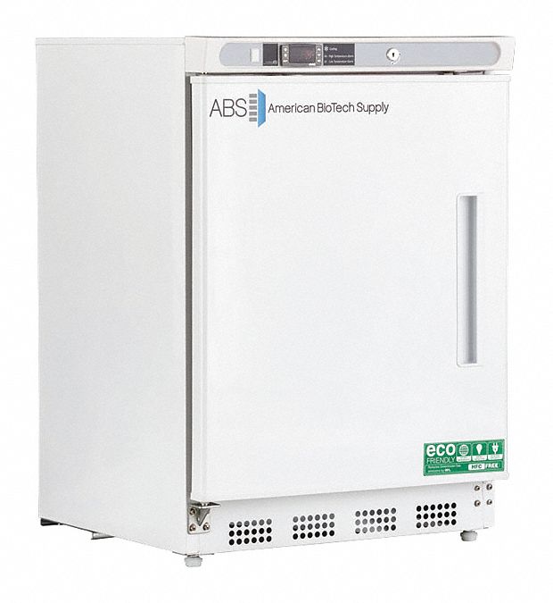Refrigerator: 4.6 cu ft, Undercounter, 1°C to 10°C, 24 1/2 in Overall Dp