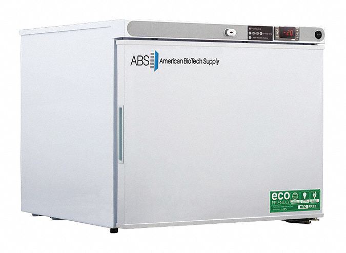 Freezer: Tabletop, 1.7 cu ft, -25°C to -15°C, Manual Defrost Method, Right