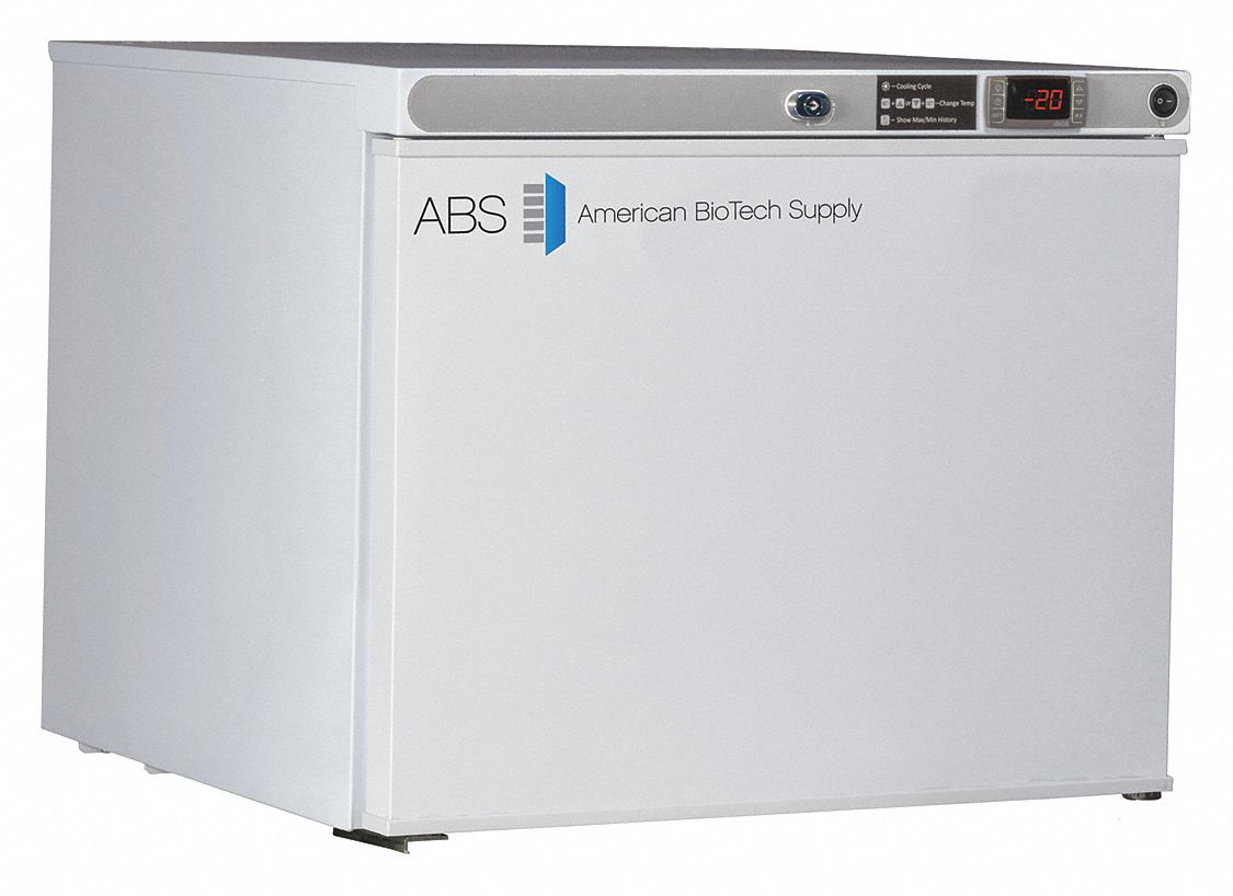 AMERICAN BIOTECH SUPPLY Undercounter Freezer; High Performance; Automatic Defrost 49YP08ABT