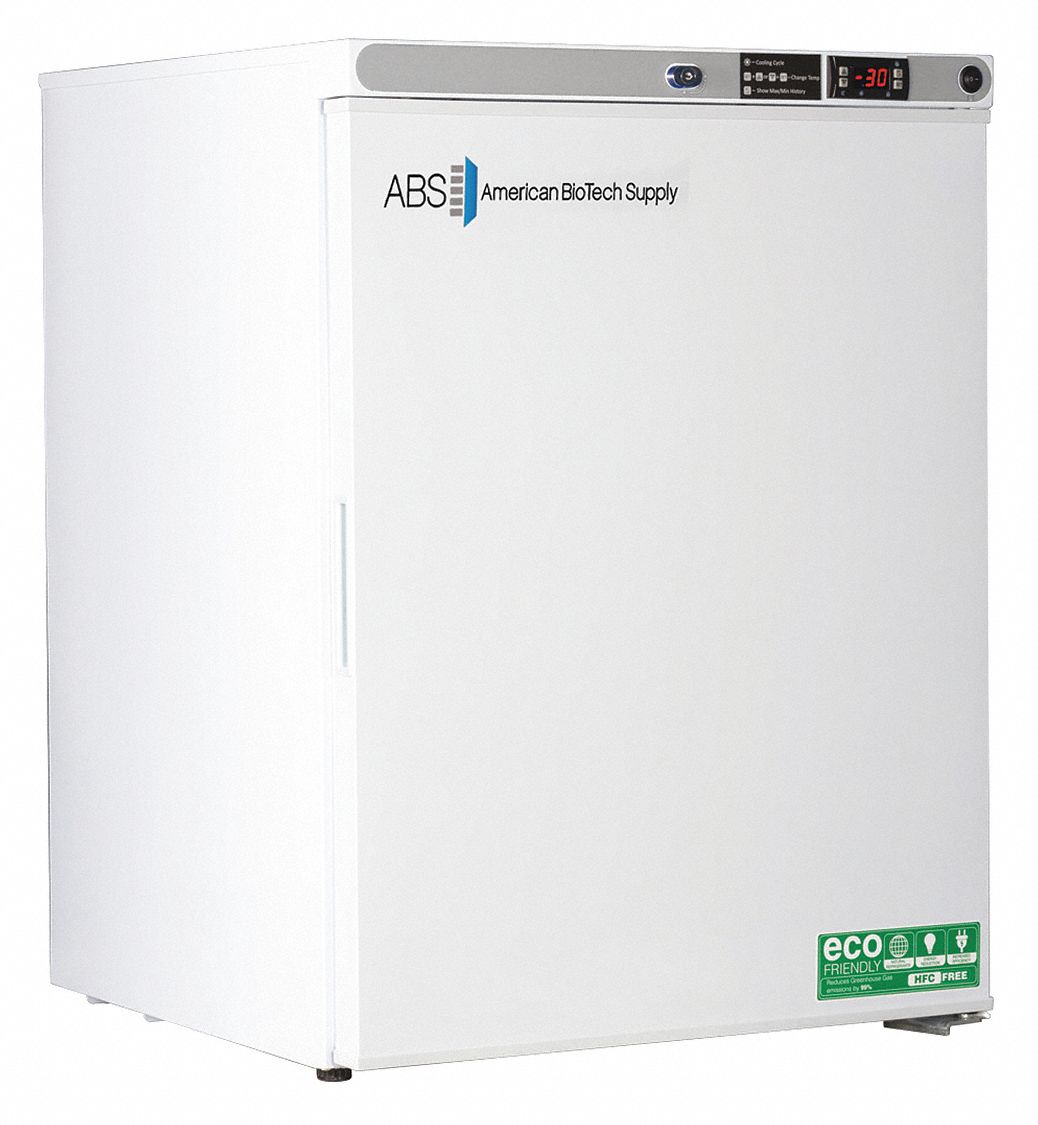 Freezer: Undercounter, 4 cu ft, -30°C to -20°C, Manual Defrost Method, Right