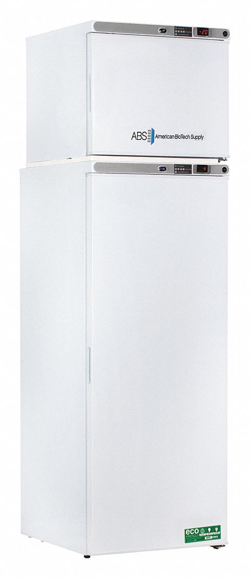 Refrigerator and Freezer: 10.5 cu ft Refrigerator Capacity, 2 Doors, Right