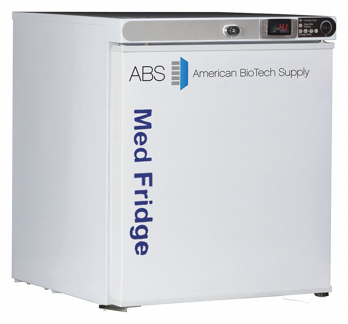 AMERICAN BIOTECH SUPPLY, 1 cu ft cu ft Refrigerator Capacity, Cycle