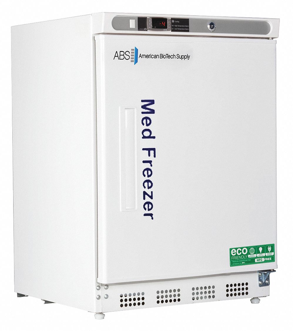 Freezer: Undercounter, 4.2 cu ft, -25°C to -15°C, Manual Defrost Method