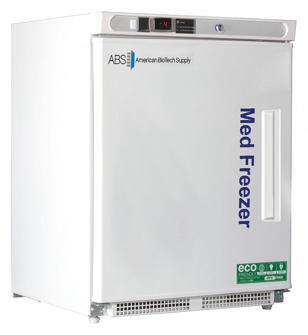 Freezer: Undercounter, 4.2 cu ft, -25°C to -15°C, Manual Defrost Method