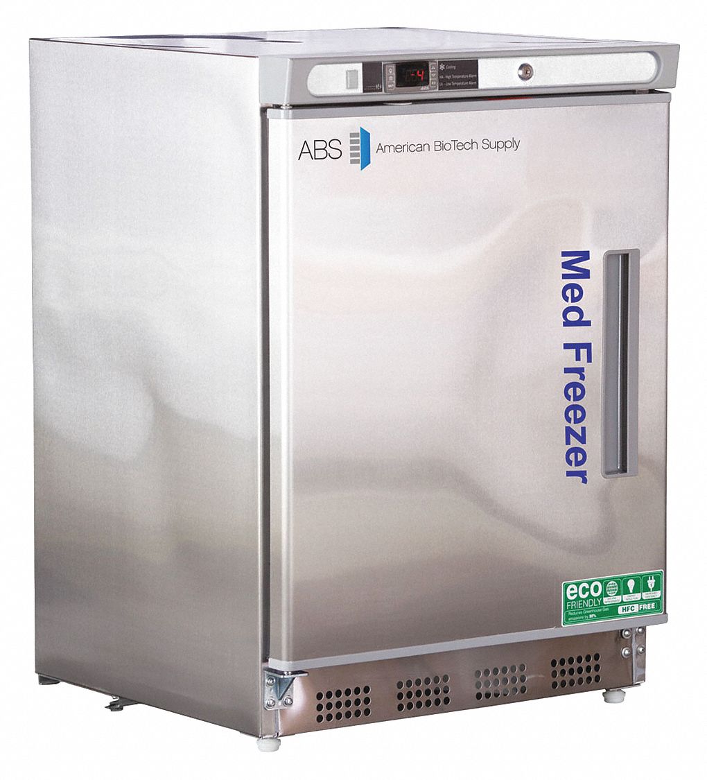 Freezer: Undercounter, 4.2 cu ft, -25°C to -15°C, Manual Defrost Method