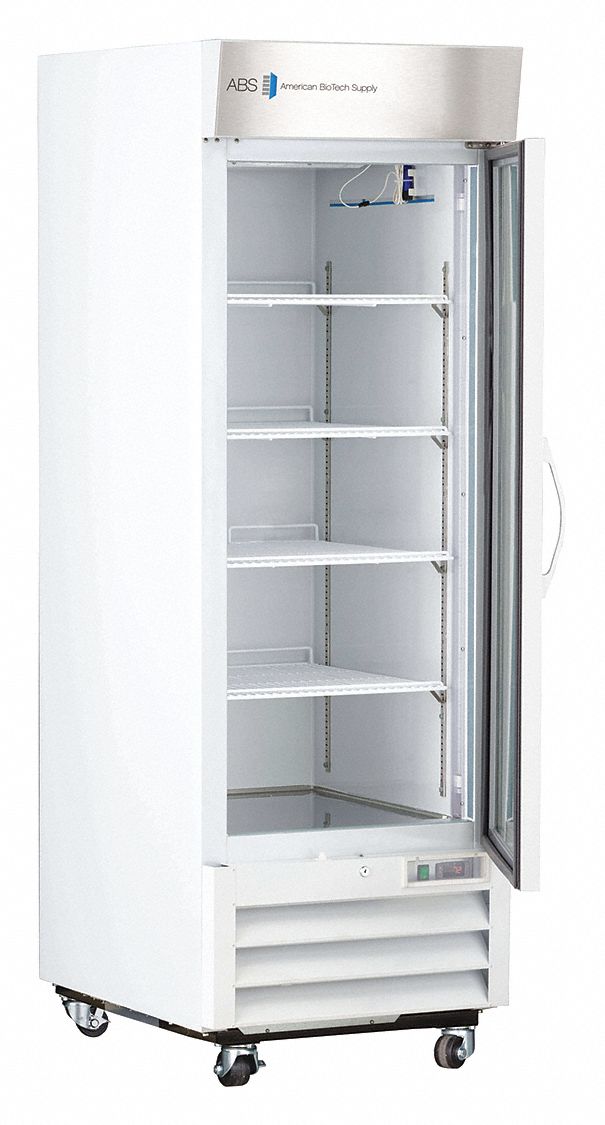Refrigerator: 23 cu ft, Upright, 2°C to 7°C, 34 3/4 in Overall Dp, 1 Doors