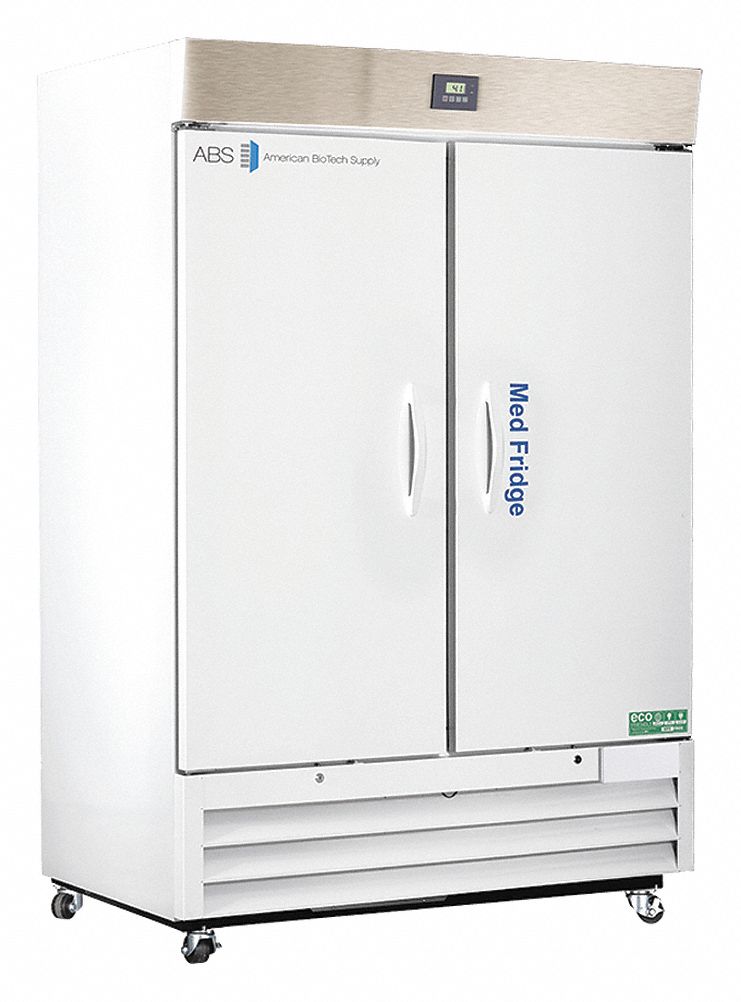 Refrigerator: 49 cu ft, Upright, 2°C to 7°C, 34 3/4 in Overall Dp, 2 Doors