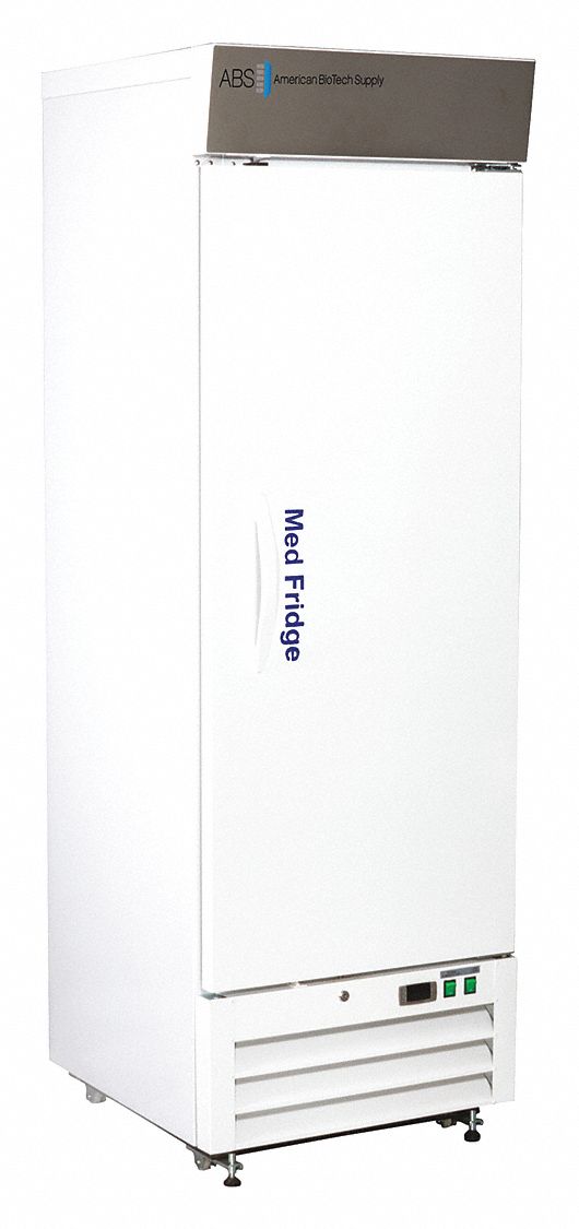 Refrigerator: 16 cu ft, Upright, 2°C to 7°C, 29 3/4 in Overall Dp, 1 Doors