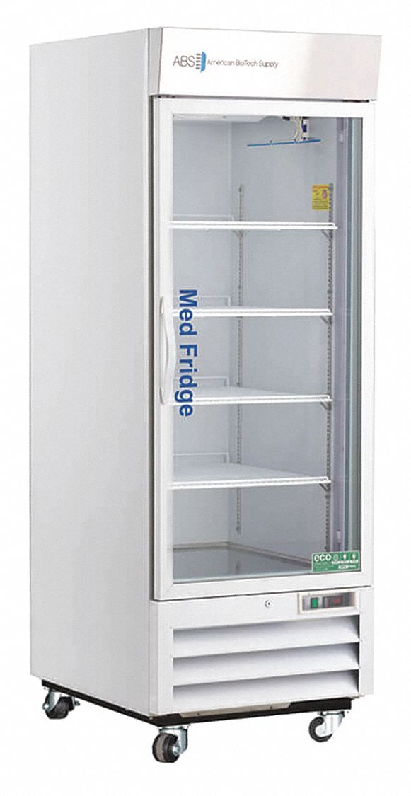 Refrigerator: 26 cu ft, Upright, 2°C to 7°C, 36 1/2 in Overall Dp, 1 Doors