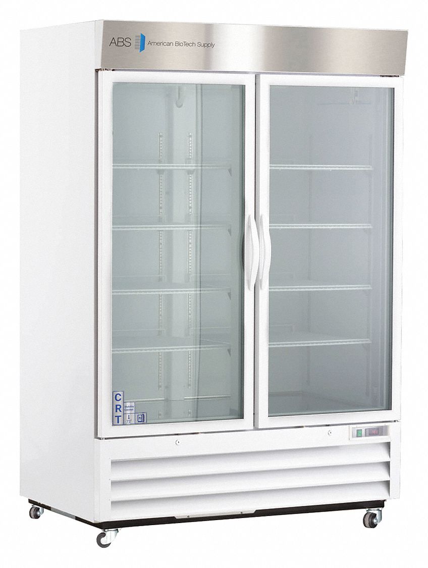 Refrigerator: 49 cu ft, Upright, 2°C to 7°C, 34 3/4 in Overall Dp, 2 Doors