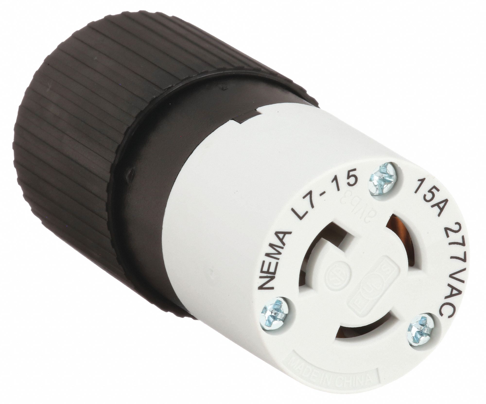 CONNECT VERROU, NR/BLNC, 277 VCA, 15 A