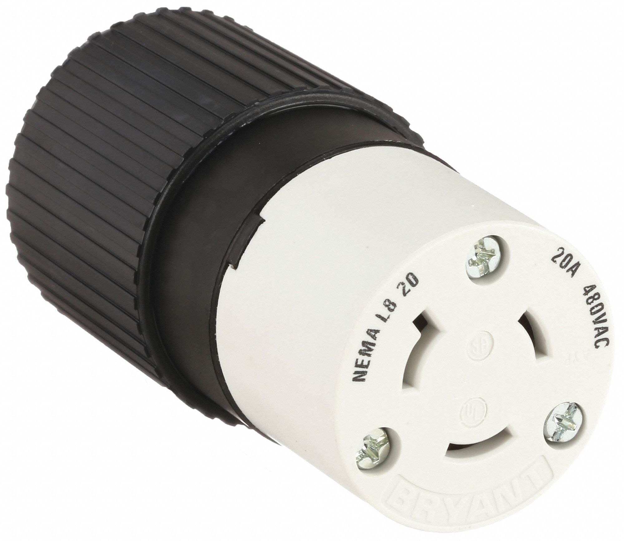 CONNECT VERROU, NR/BLNC, 480 VCA, 20A