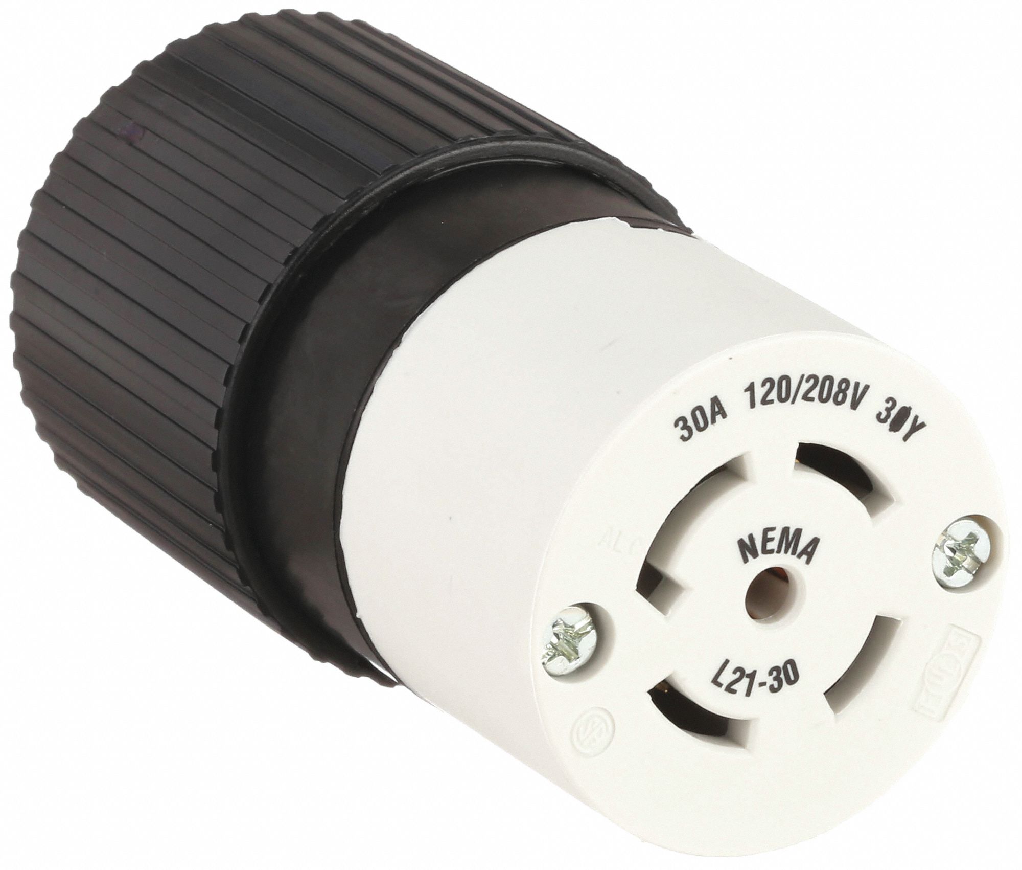 CONNECT VERROU, NR/BLNC, 120/208 VCA