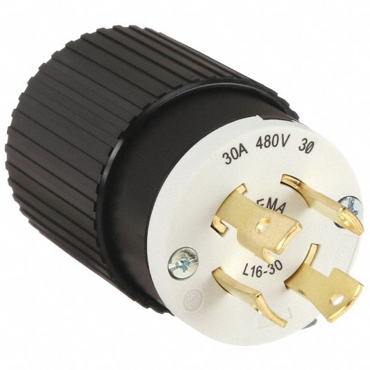 L16-30P, 480V AC, Locking Plug - 6A659