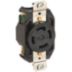 Single-Outlet Locking-Blade Receptacles with Screw Terminations