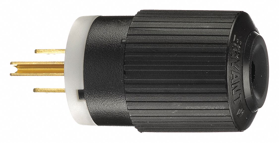 FICHE LAME DROITE, 0,5 HP, 125 V CA