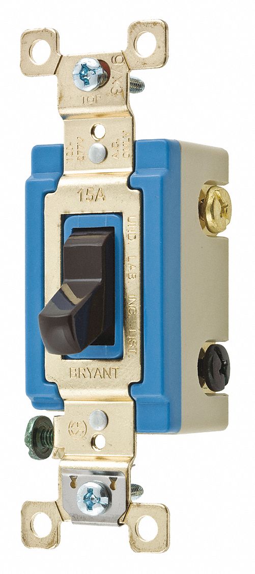 BRYANT Wall Switch, 4Way, Maintained, Toggle 49YZ424804 Grainger