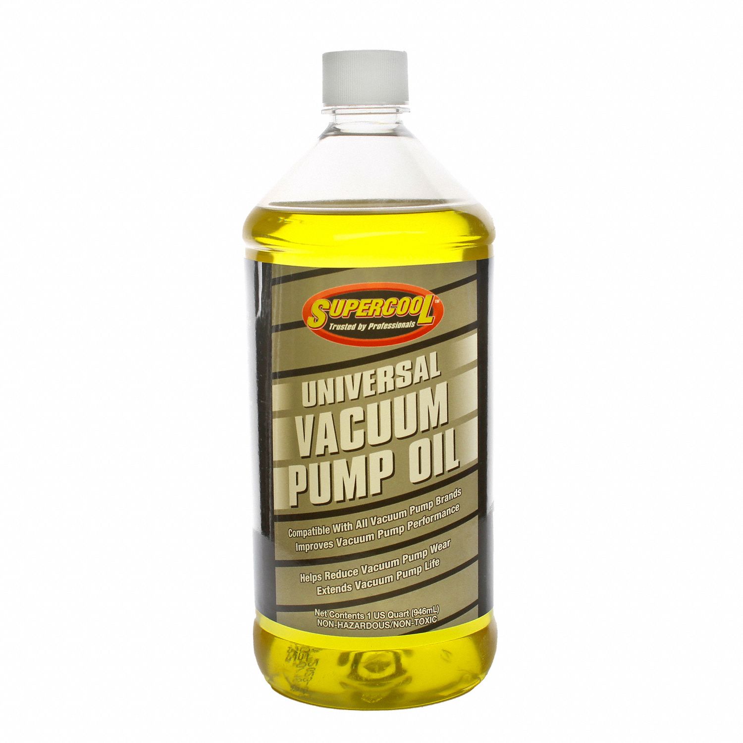 SUPERCOOL, 1 qt, Bottle, Vacuum Pump Oil 49YZ9137476 Grainger