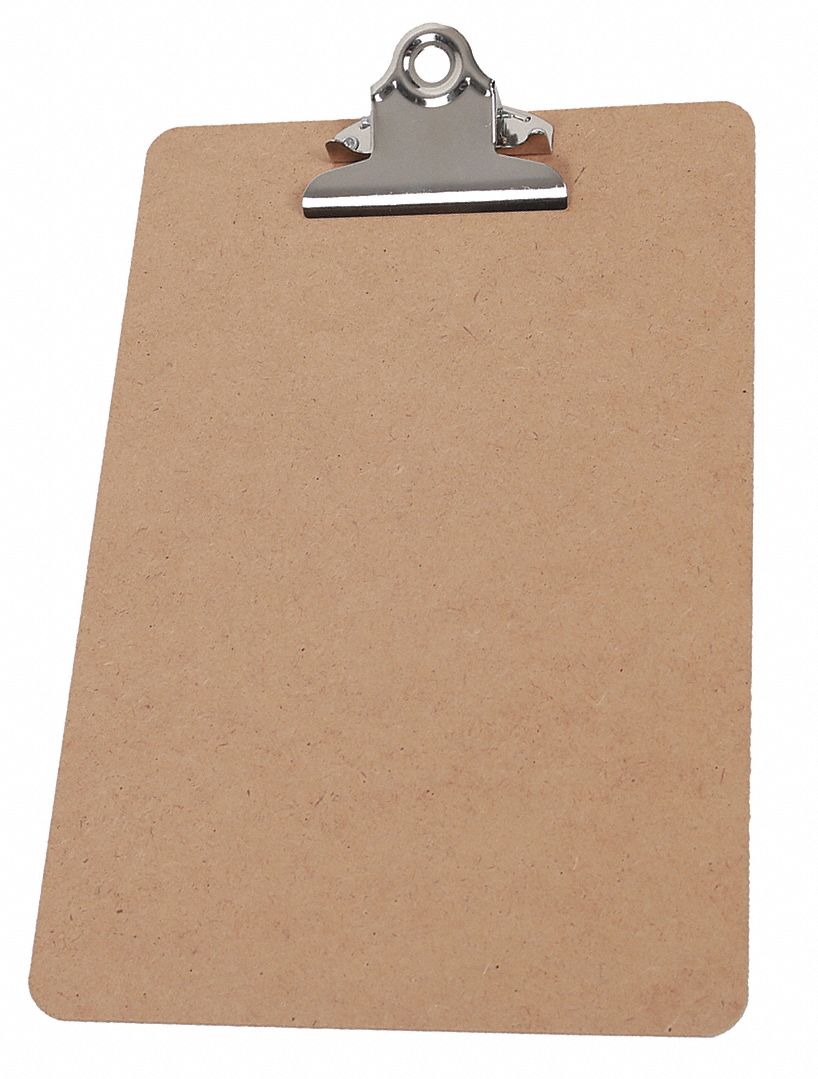 Memo Paper Size Name, Hardboard, Clipboard 49Z23949Z239 Grainger
