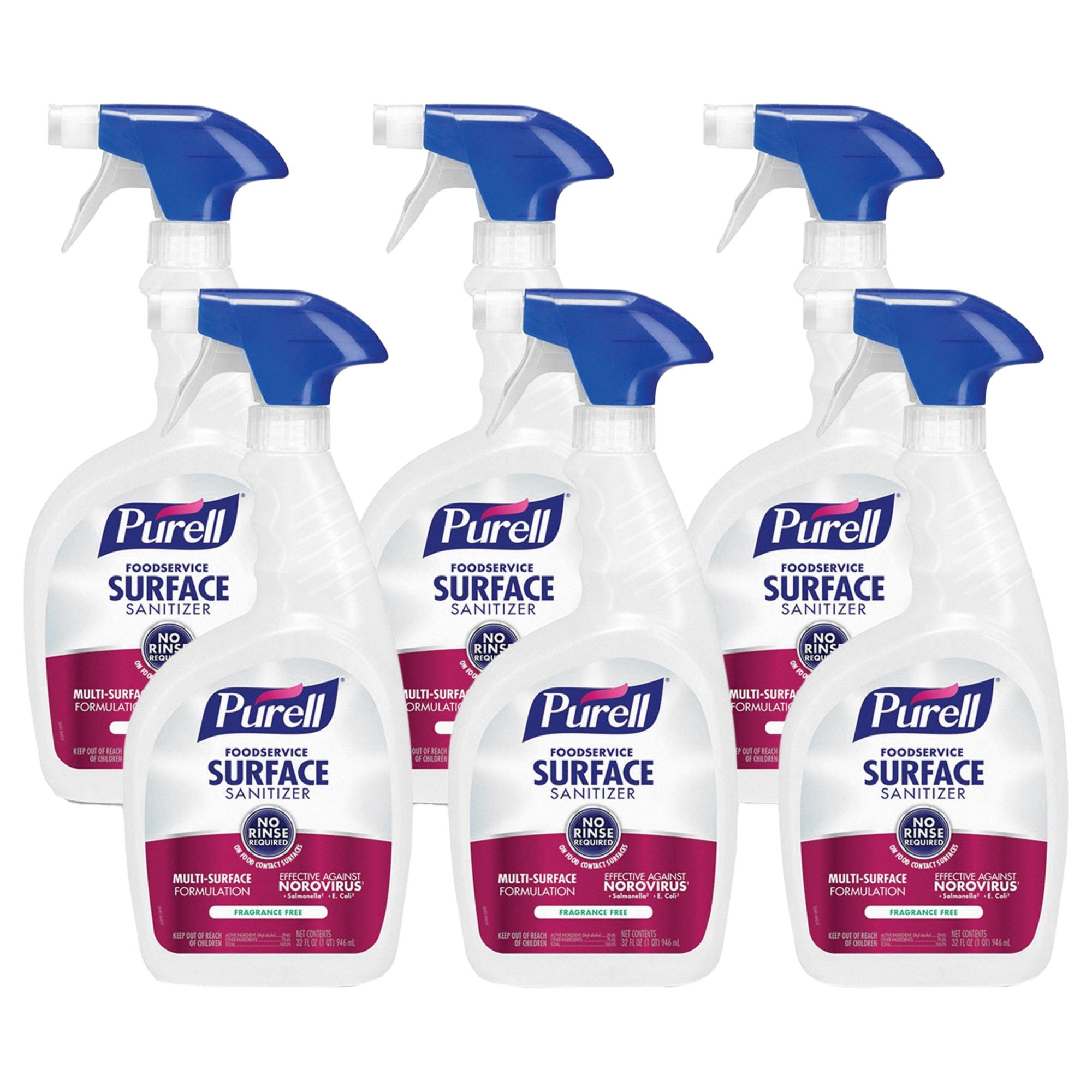 PURELL, Trigger Spray Bottle, Ready to Use, Foodservice Surface ...