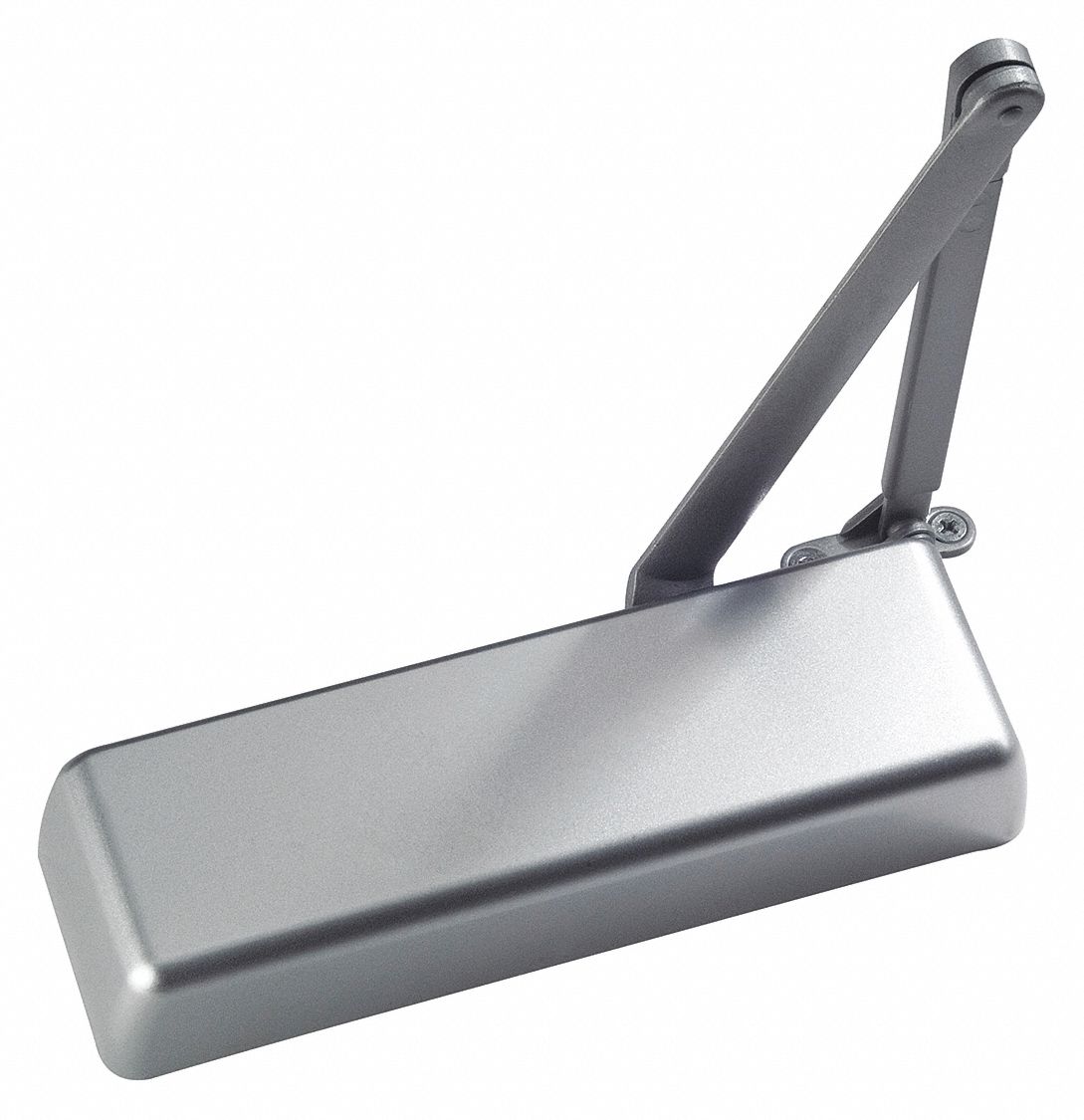 Door Closer: Parallel/Std Mounting Type, Grade 1 - Heavy Duty, Aluminum, 12 in Lg
