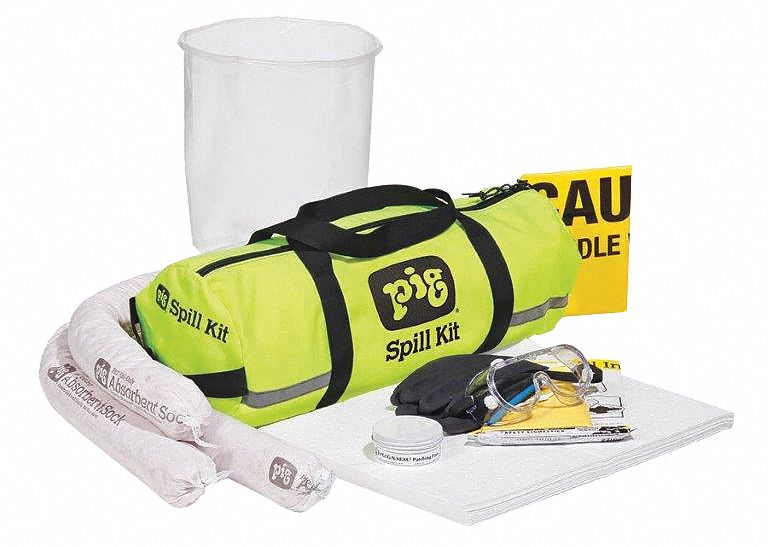 SPILL KIT,5 GAL ABSORB,YELLOW