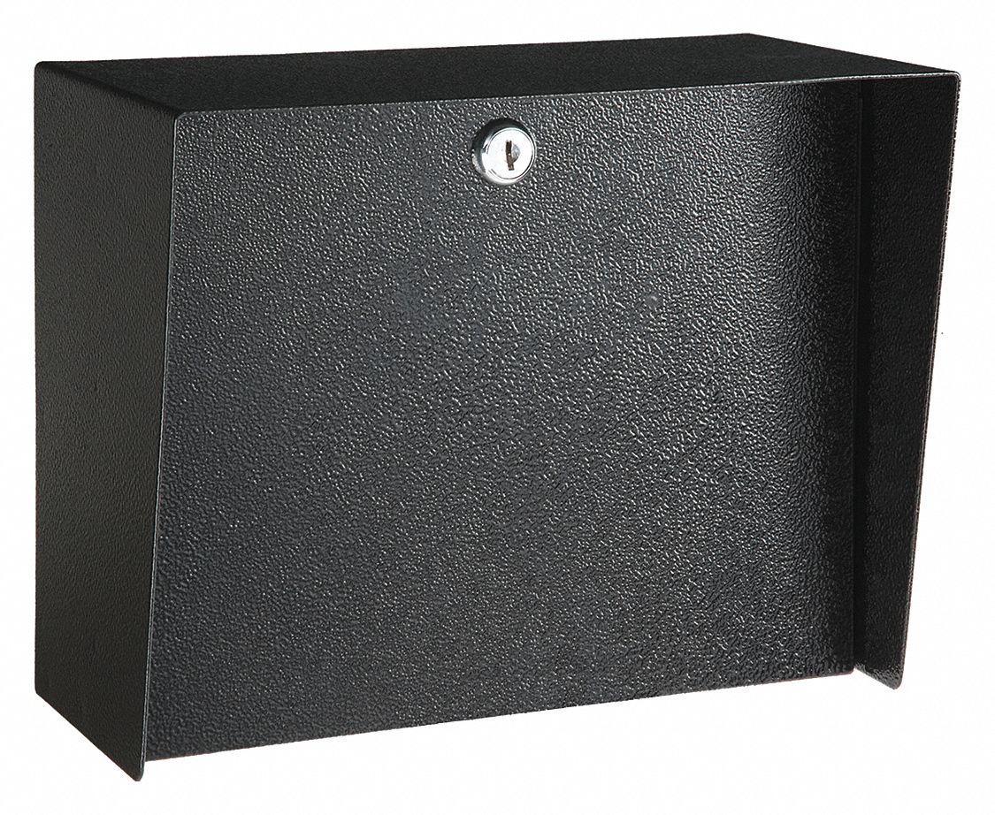 PEDESTAL PRO, 8 in Overall Ht, Black, Outdoor Housing - 49Z949|Lando-CS ...