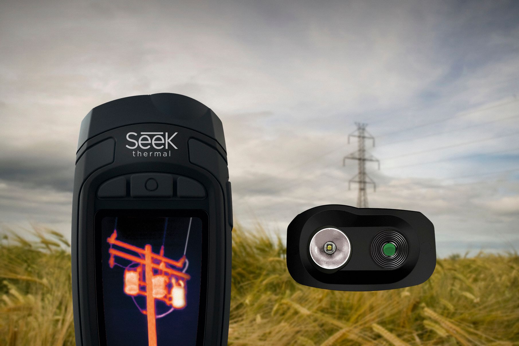 SEEK THERMAL Infrared Camera, 206 x 156 Pixels, 40° to 626° 49ZA16