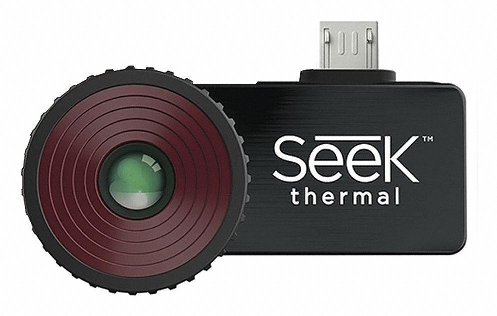 IR Smart Phone Adapter: -40° to 626°, 76,800 px Thermal Resolution
