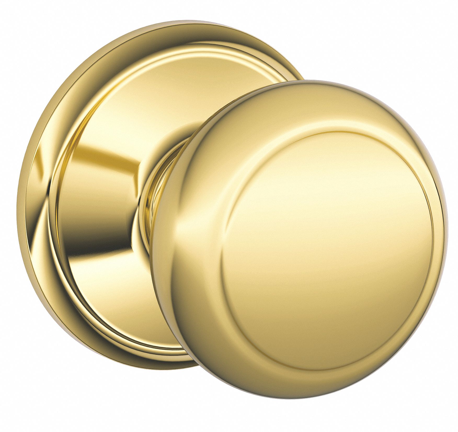 Door Lockset: Passage Knob Locksets, Brass