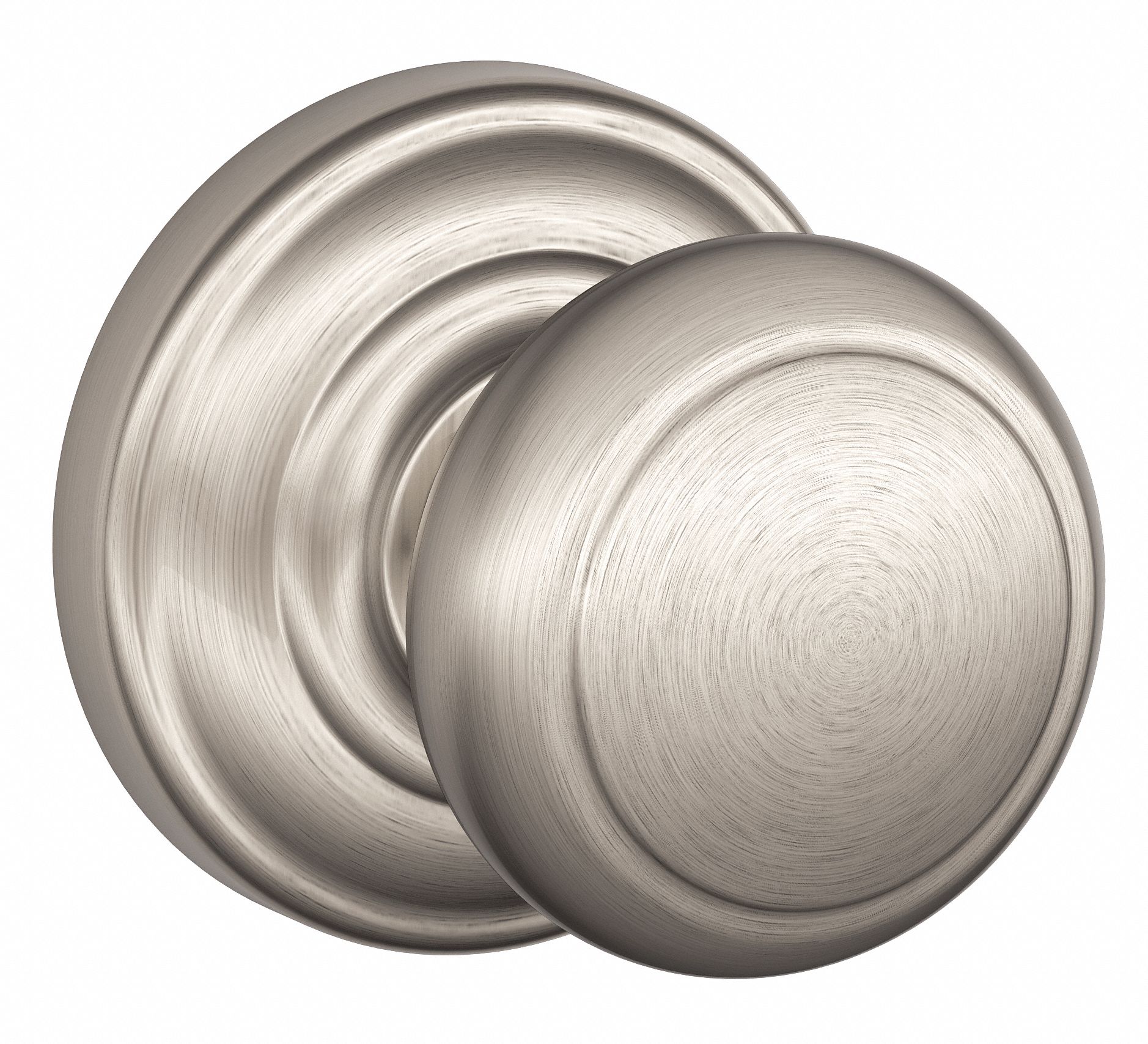 Door Lockset: Passage Knob Locksets, Nickel