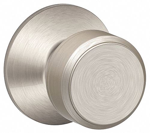 Door Lockset: Passage Knob Locksets, Nickel