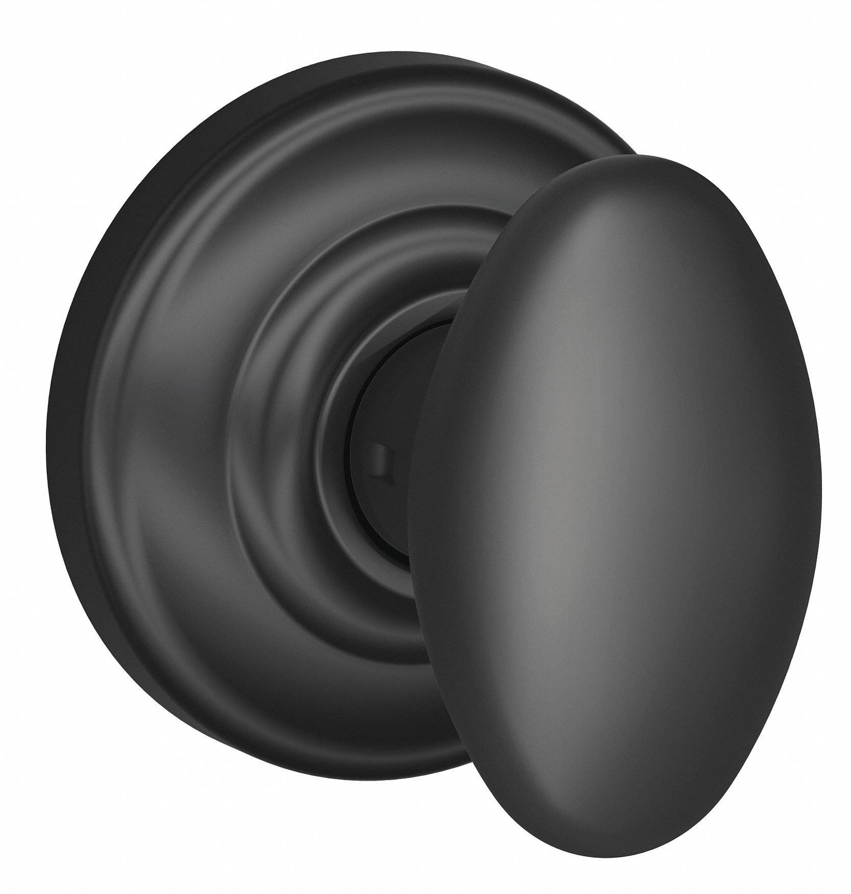 Door Lockset: Passage Knob Locksets, Black