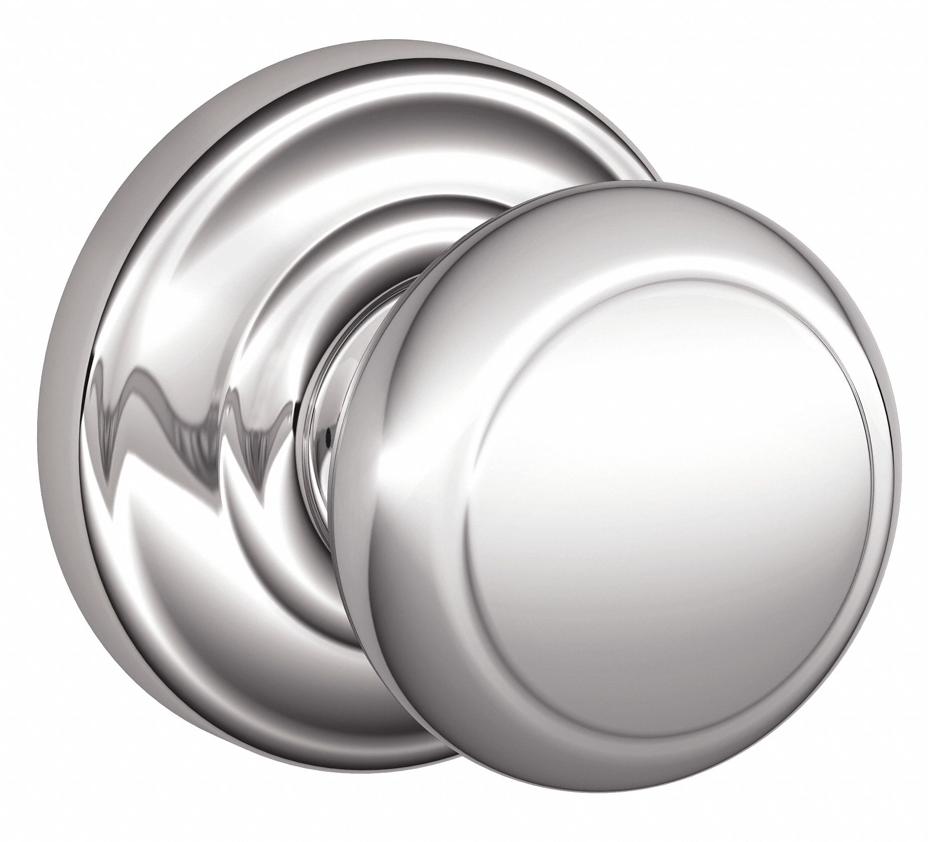SCHLAGE, Dummy Knob Locksets, Chrome, Door Lockset 49ZE08F170 AND
