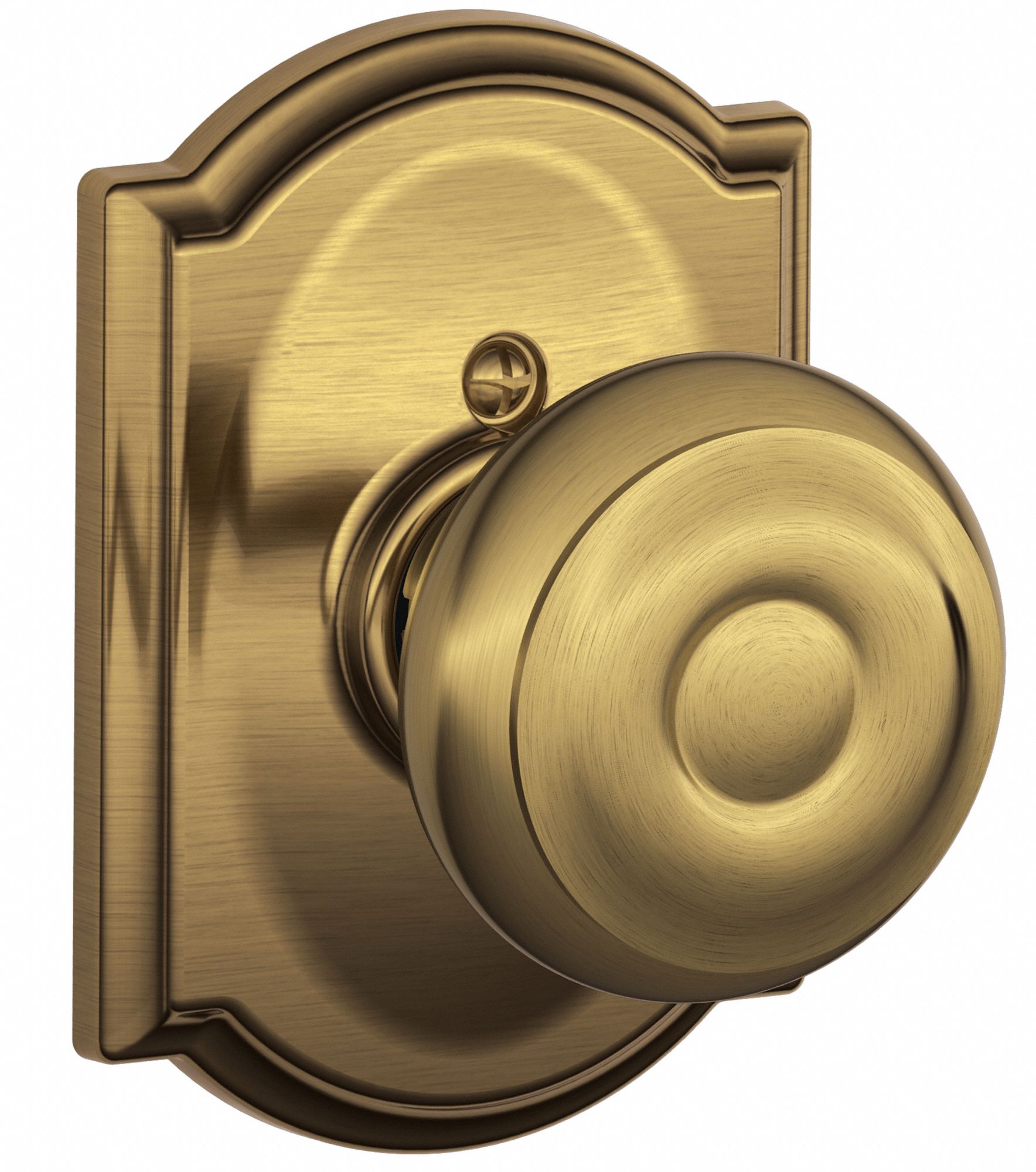 SCHLAGE, Dummy Knob Locksets, Brass, Door Lockset 49ZE28F170 GEO 609