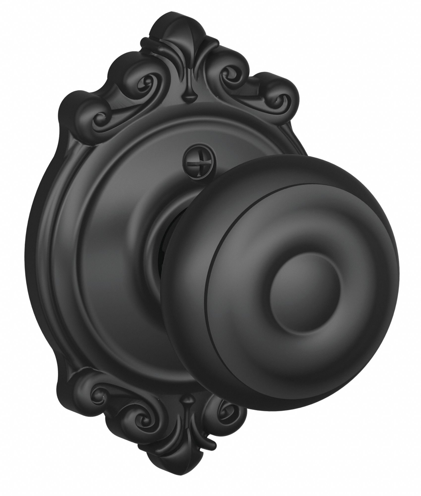 Door Lockset: Dummy Knob Locksets, Black