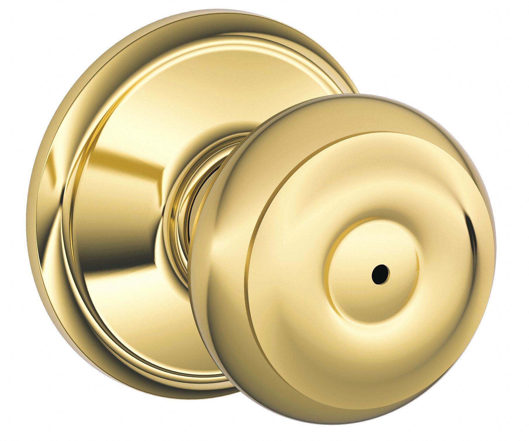 Door Lockset: Privacy Knob Locksets, Brass