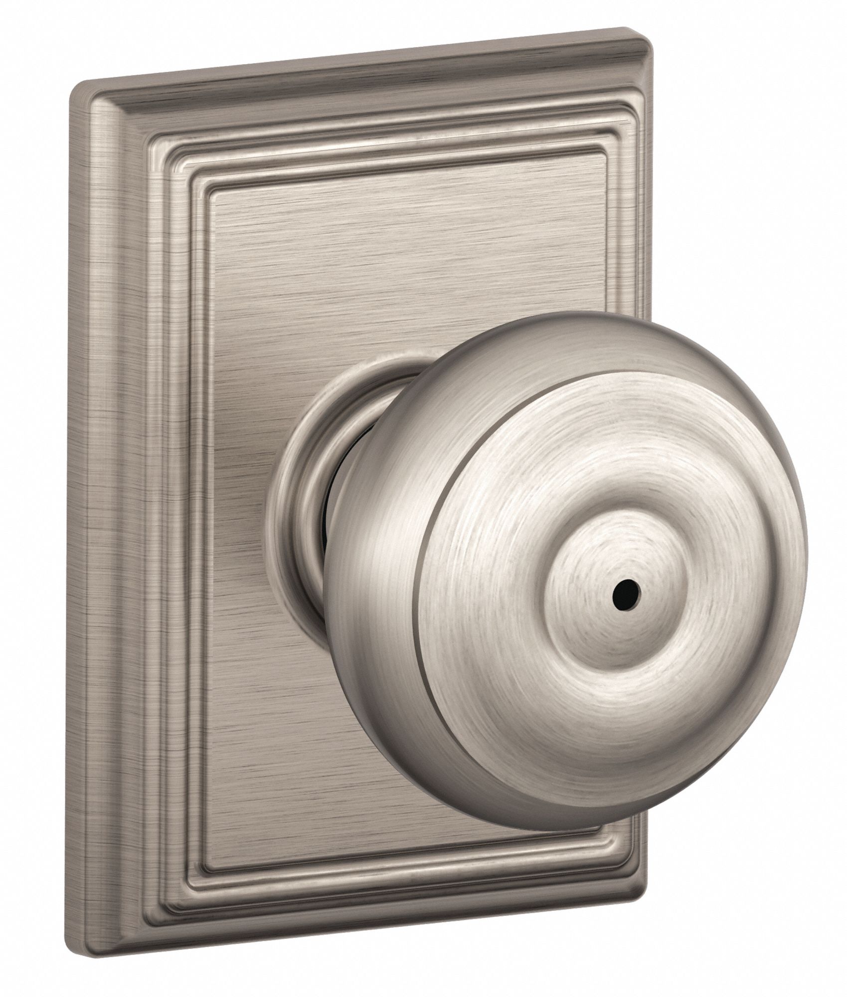 Door Lockset: Privacy Knob Locksets, Nickel