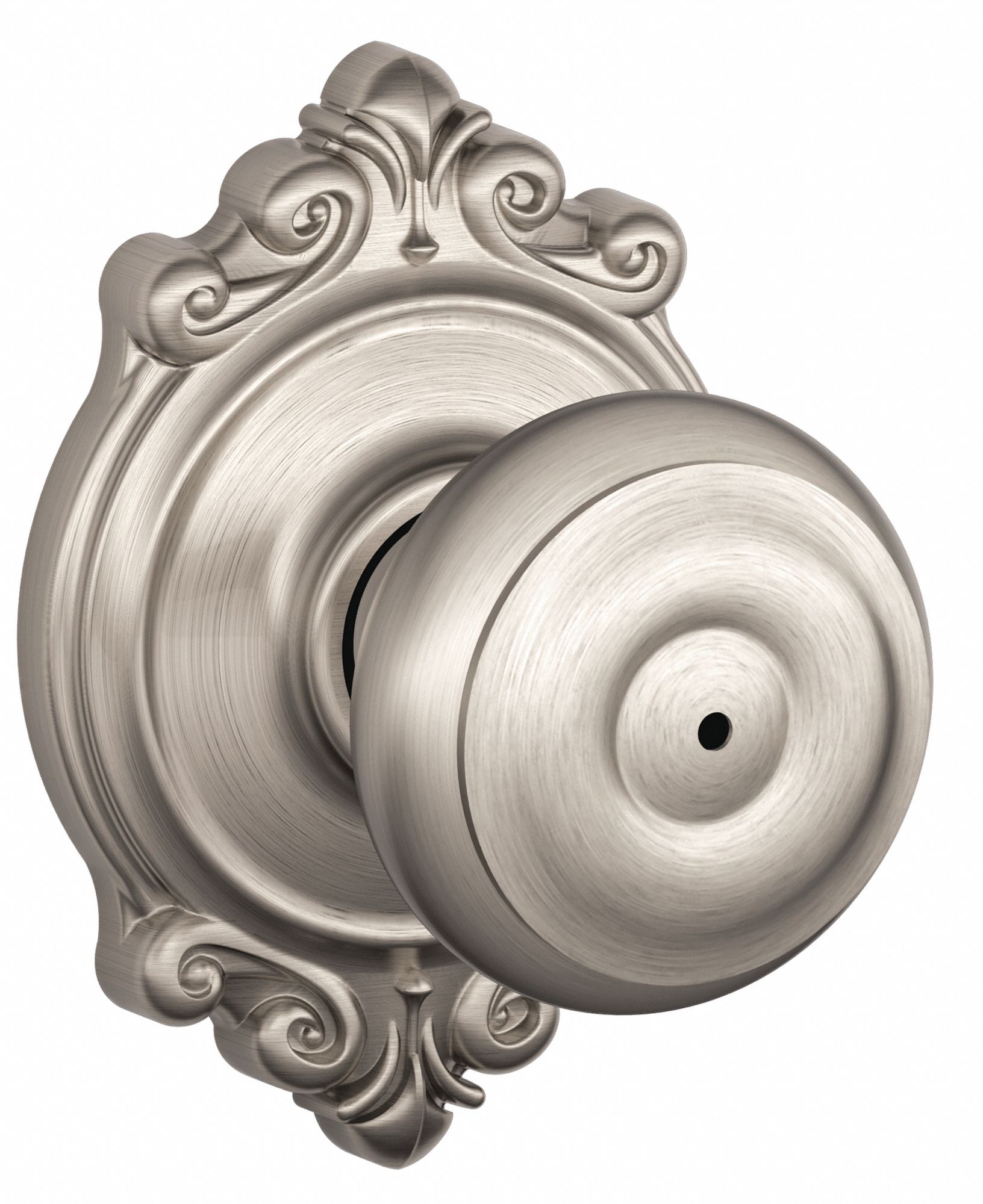 Door Lockset: Privacy Knob Locksets, Nickel