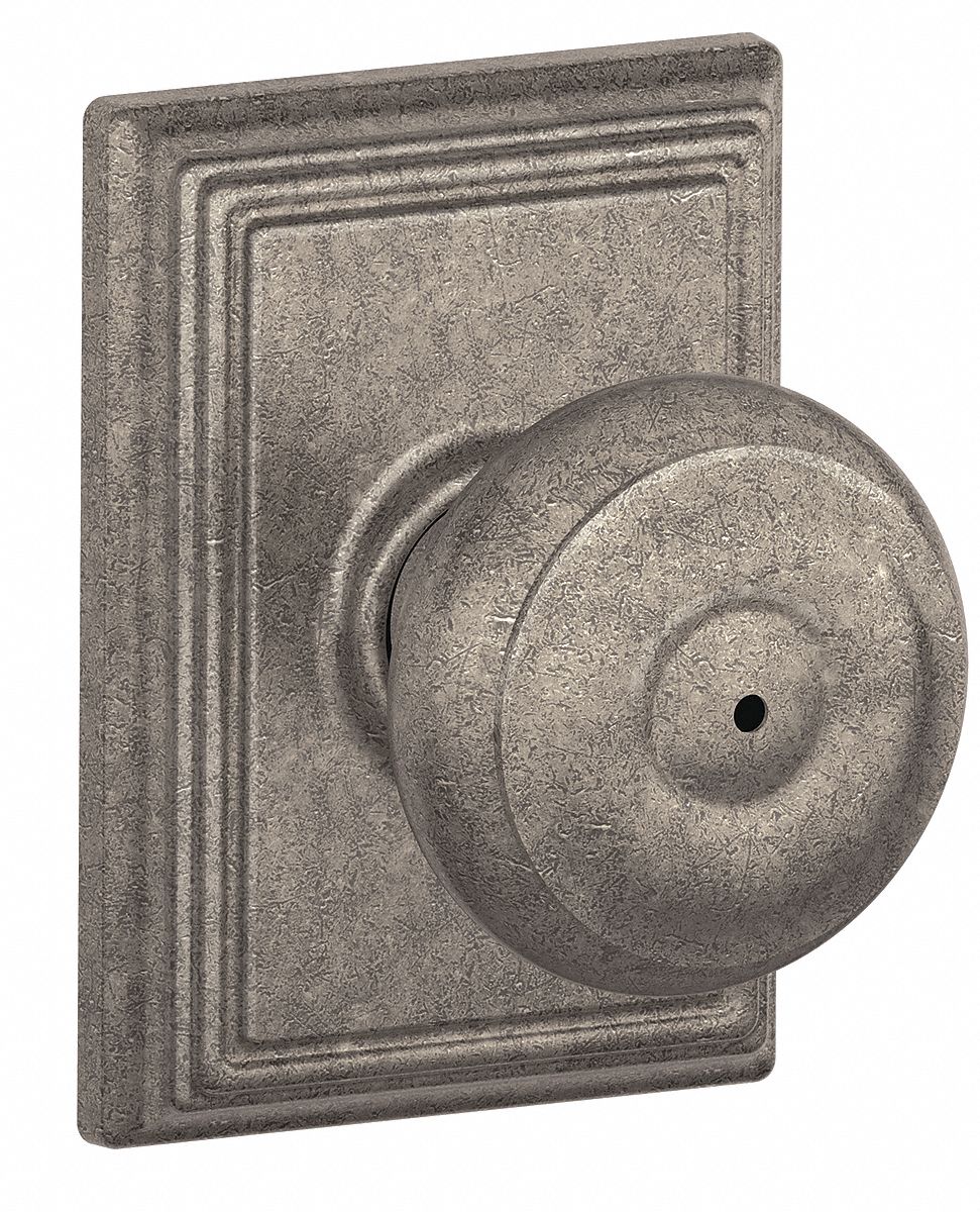 Door Lockset: Privacy Knob Locksets, Nickel