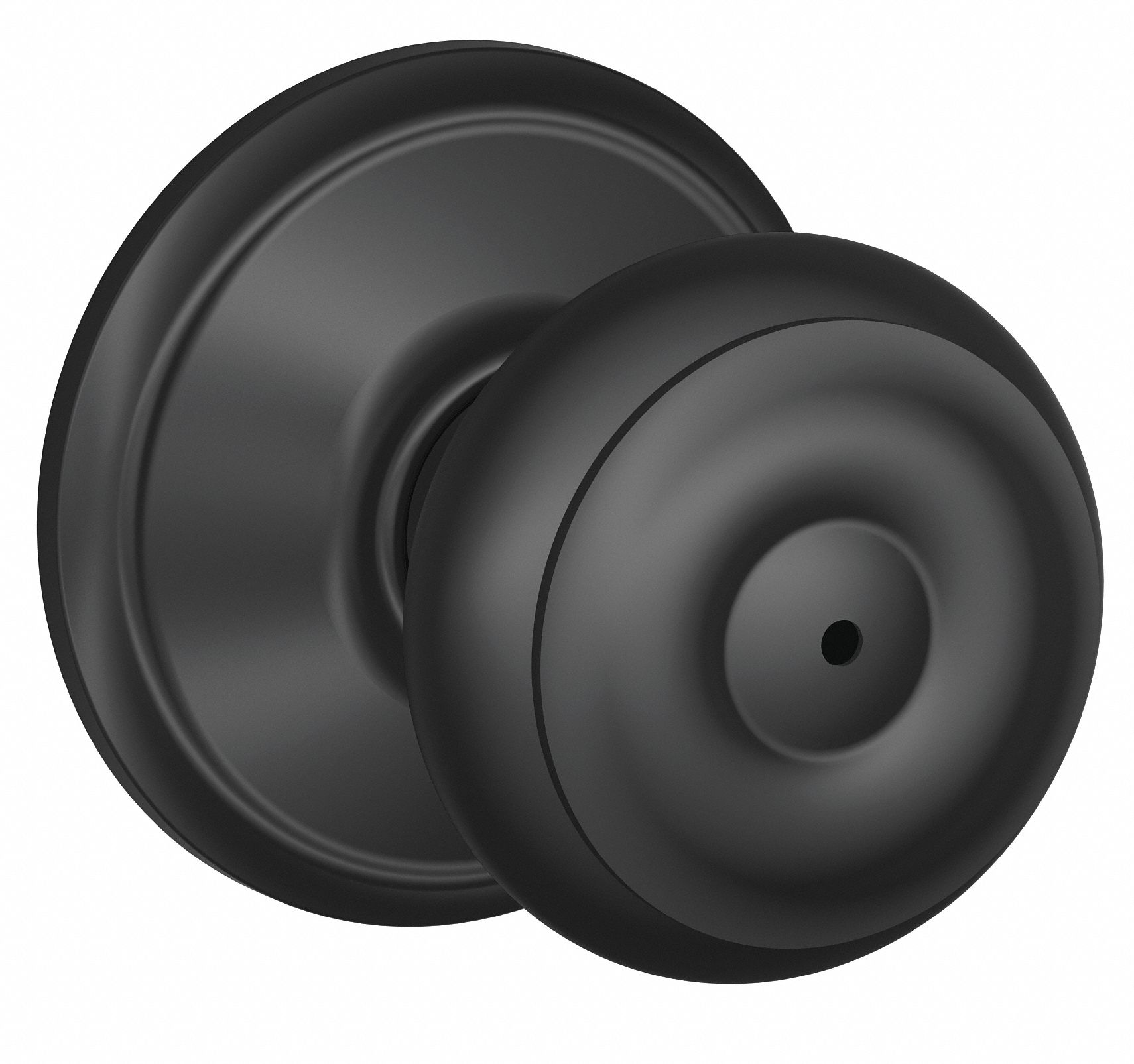 Door Lockset: Privacy Knob Locksets, Black