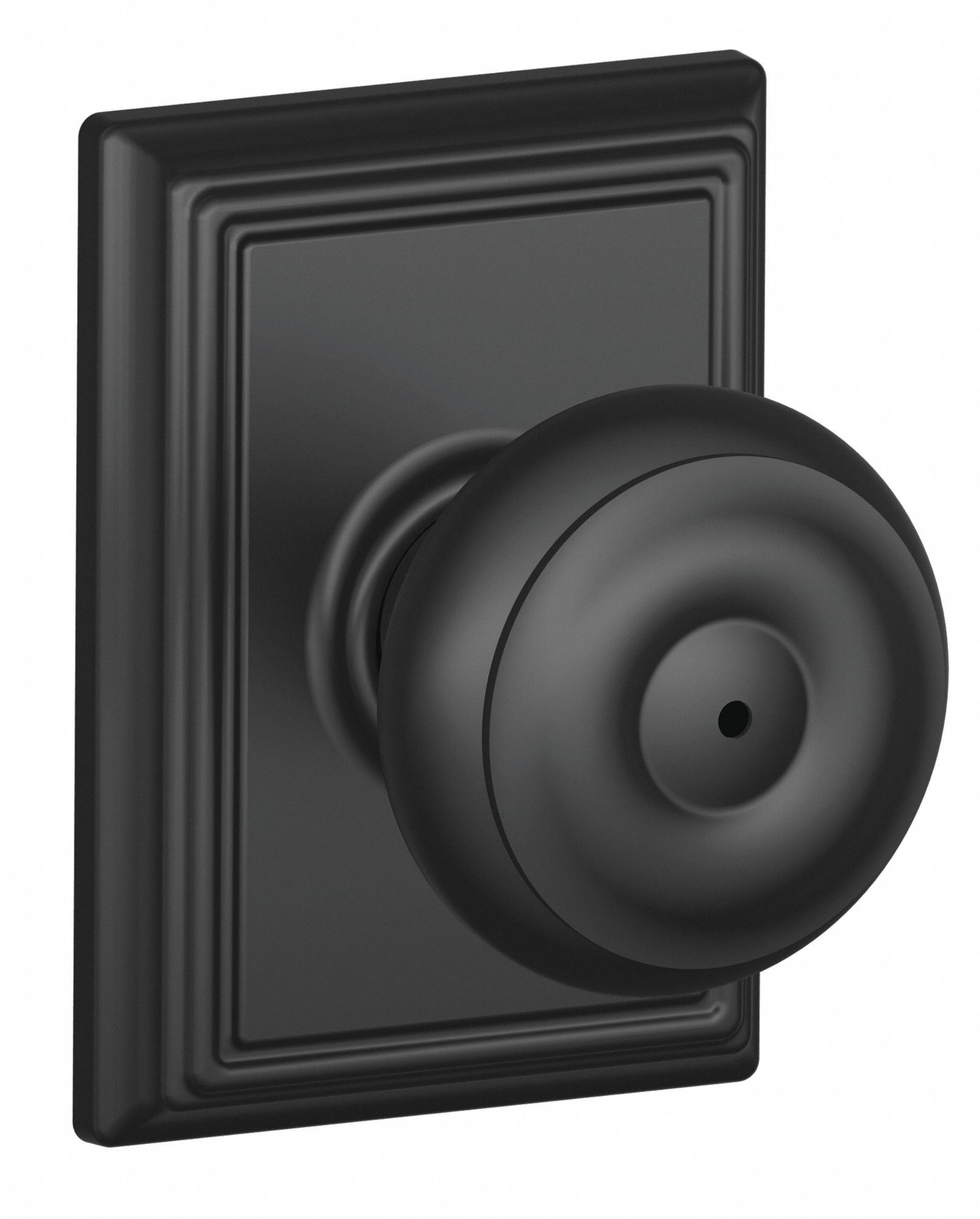 Door Lockset: Privacy Knob Locksets, Black