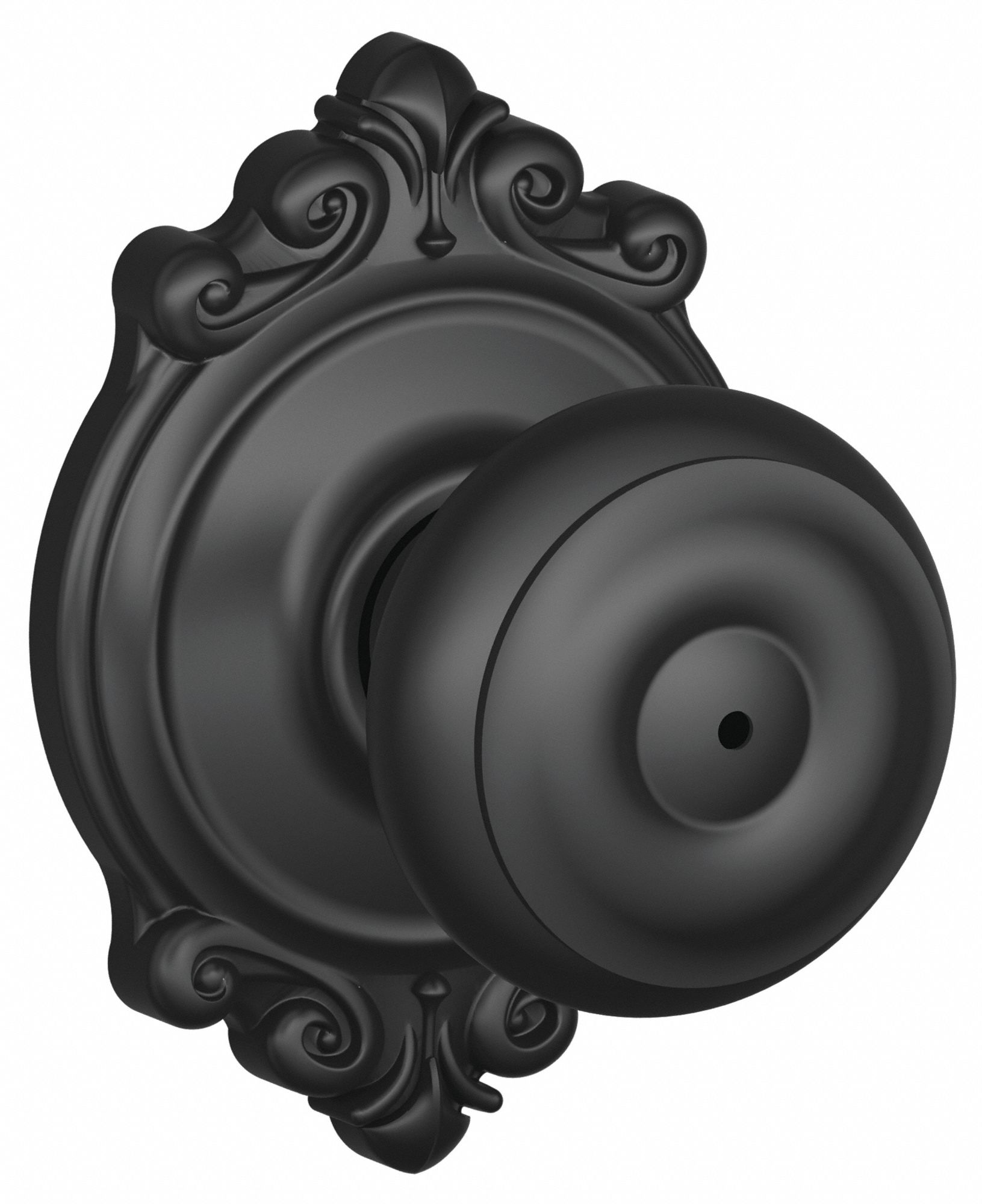 Door Lockset: Privacy Knob Locksets, Black