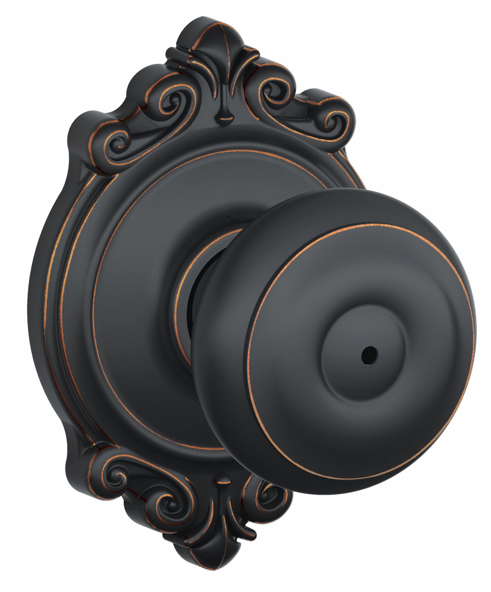 Door Lockset: Privacy Knob Locksets, Bronze